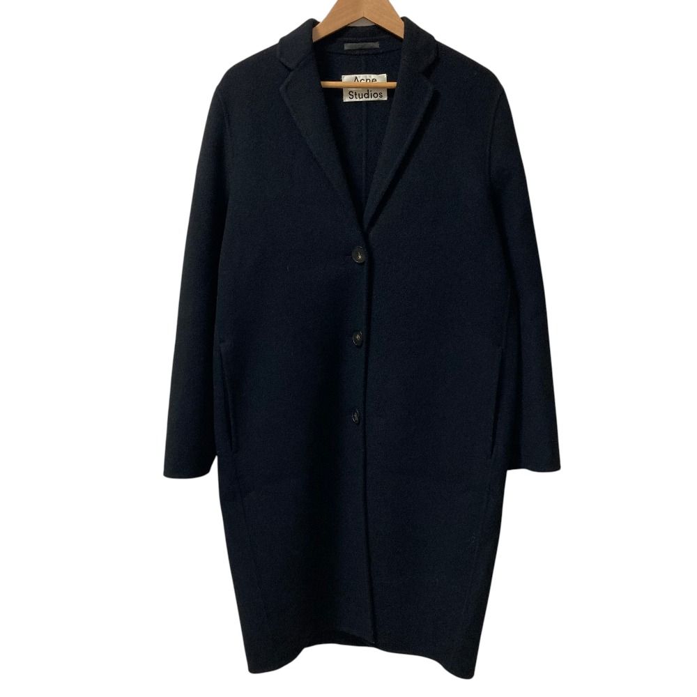 美品 Acne Studios アクネストゥディオズ Single breasted Wool Coat