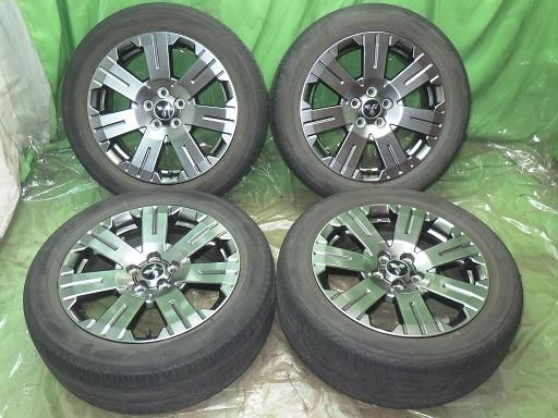 中古】225/55R18 デリカD5 純正 18インチ ヨコハマ ジオランダーSUV