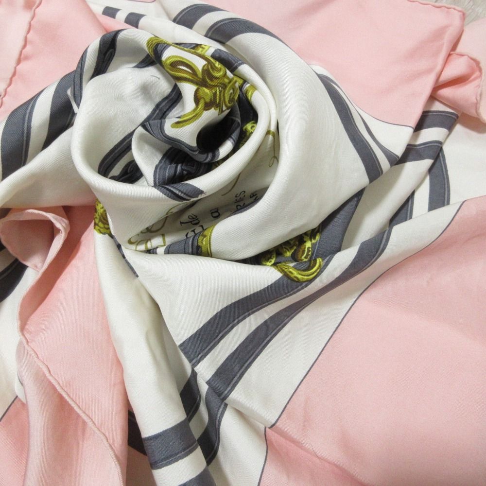 美品 Hermes エルメス カレ90 BRIDES de GALA シルク 大判 スカーフ