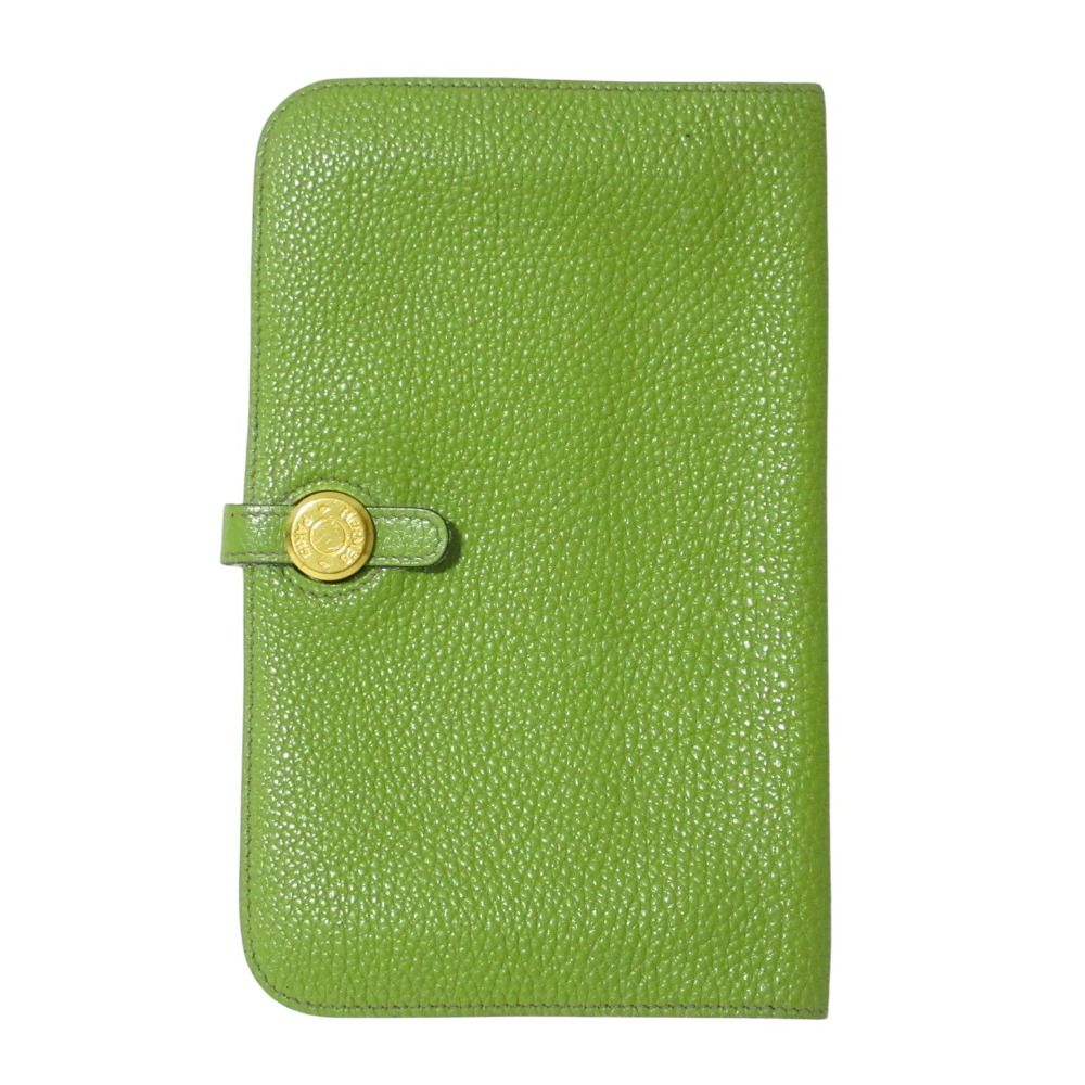 良品 HERMES エルメス ドゴンGM トリヨンクレマンス ロングウォレット