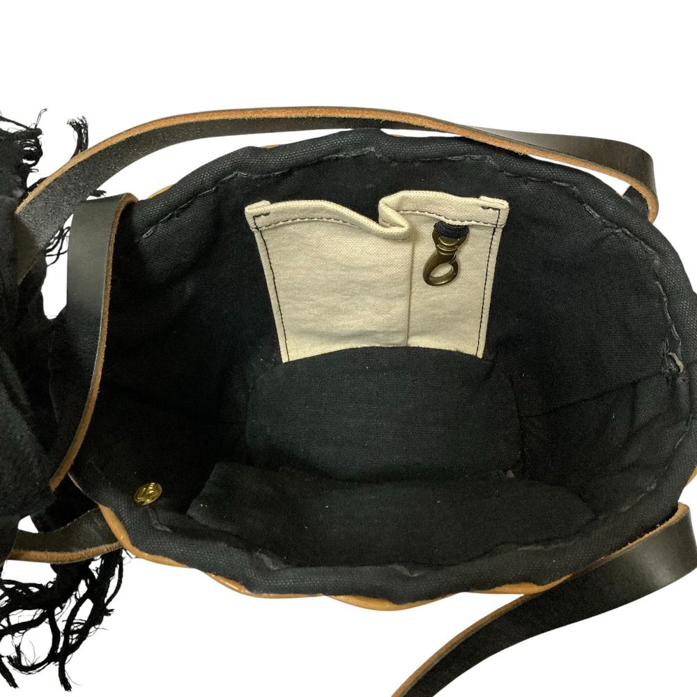 美品 ebagos エバゴス ブライドルレザーハンドル かごトートバッグ