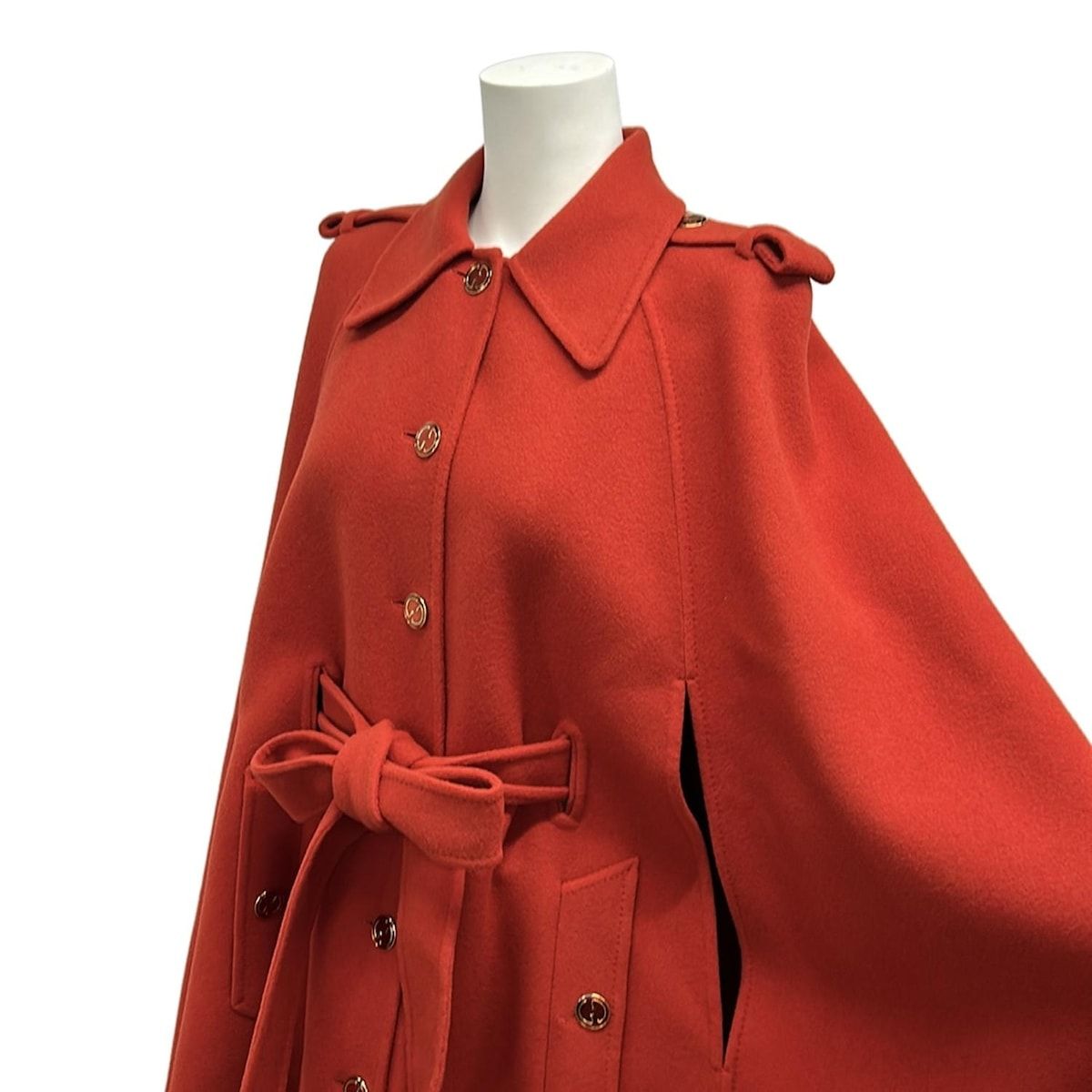 GUCCI(グッチ) ポンチョ サイズ38 S レディース美品 - 745441 ZAAL6