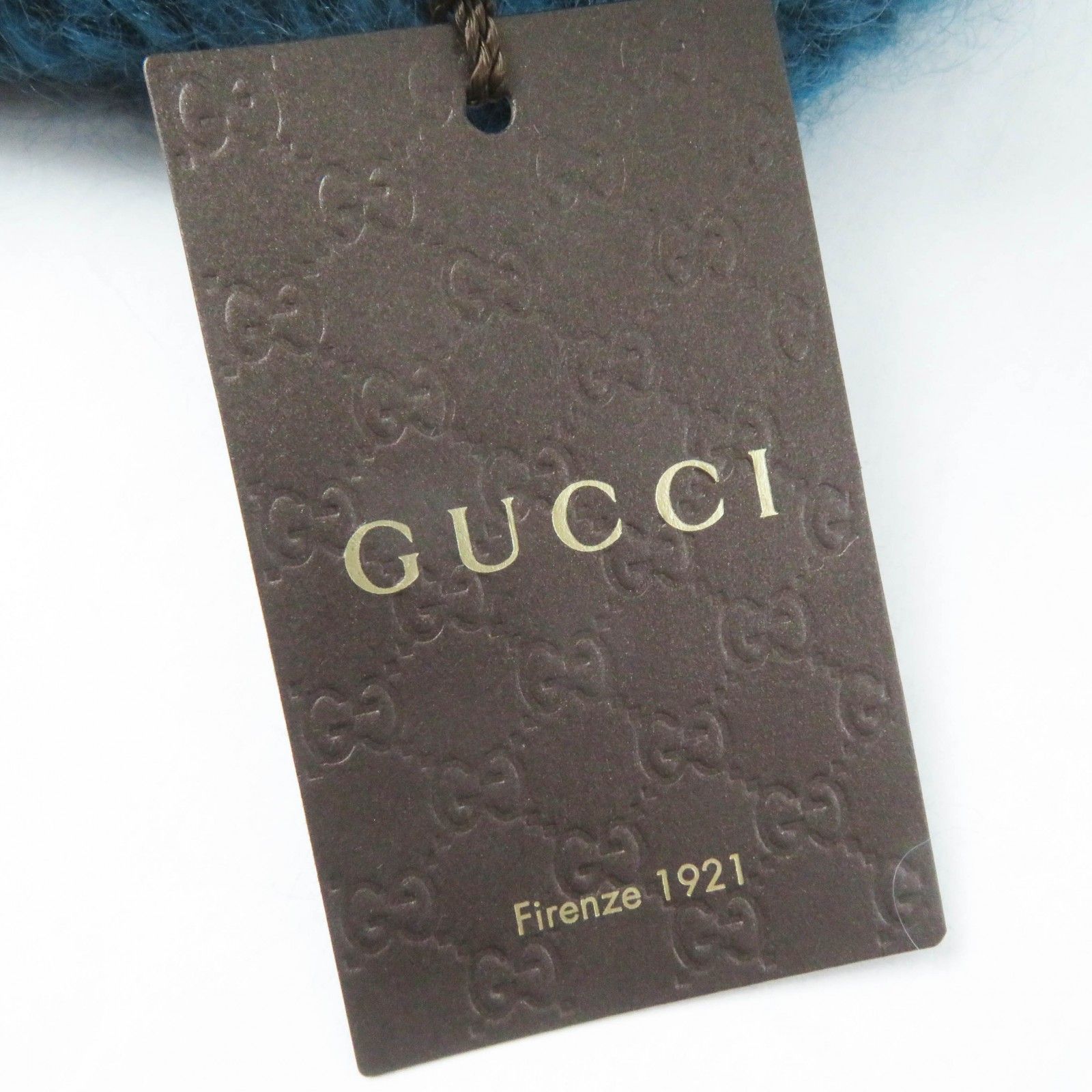 未使用品◎GUCCI グッチ 331985 モヘア シルク インターロッキングG 