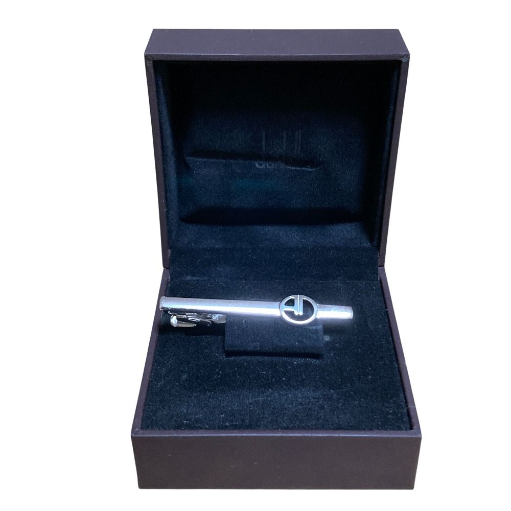 美品 dunhill ダンヒル ネクタイピン シルバーカラー メンズ 古着 中古