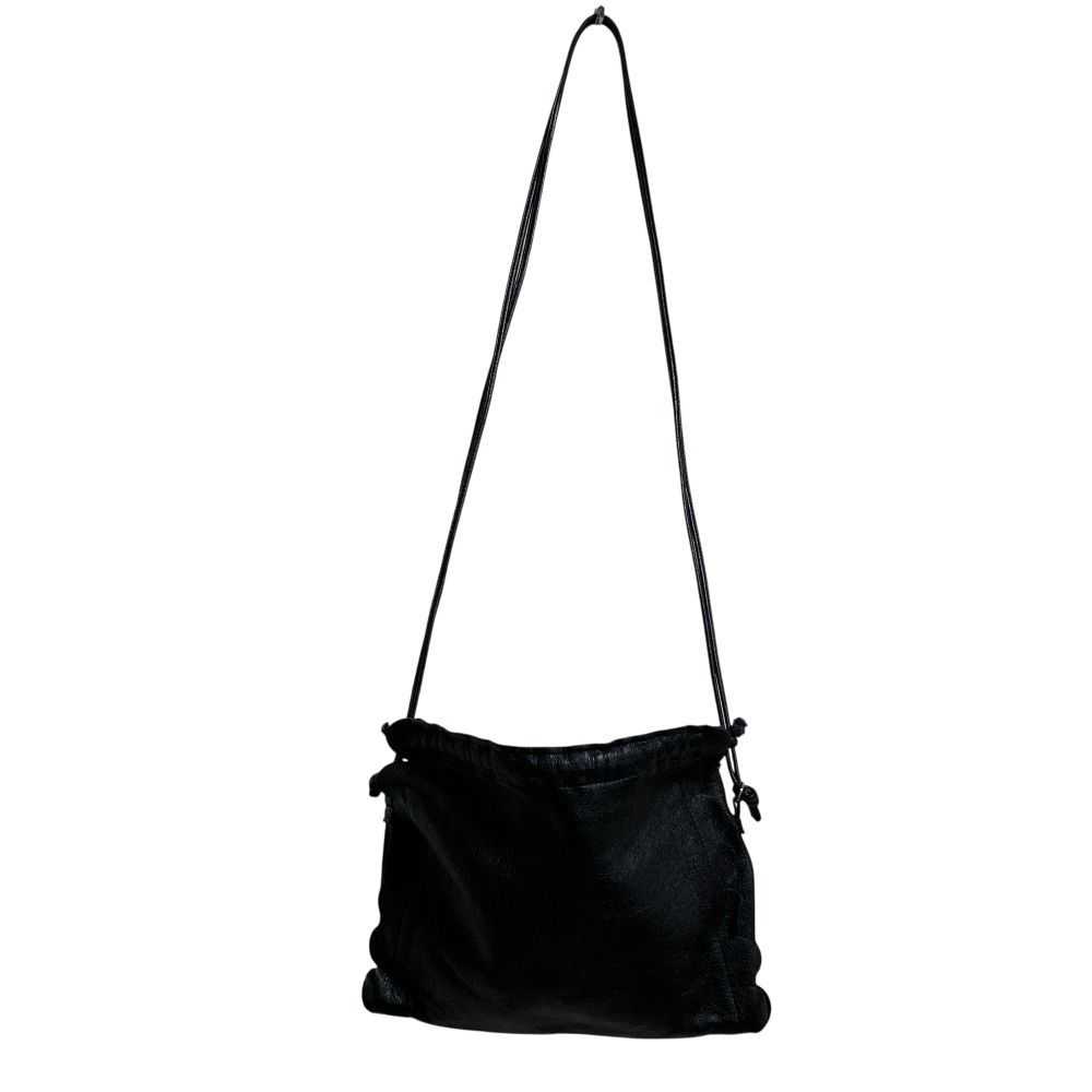 新品同様 LUDLOW ラドロー スカラップ レザー ショルダーバッグ