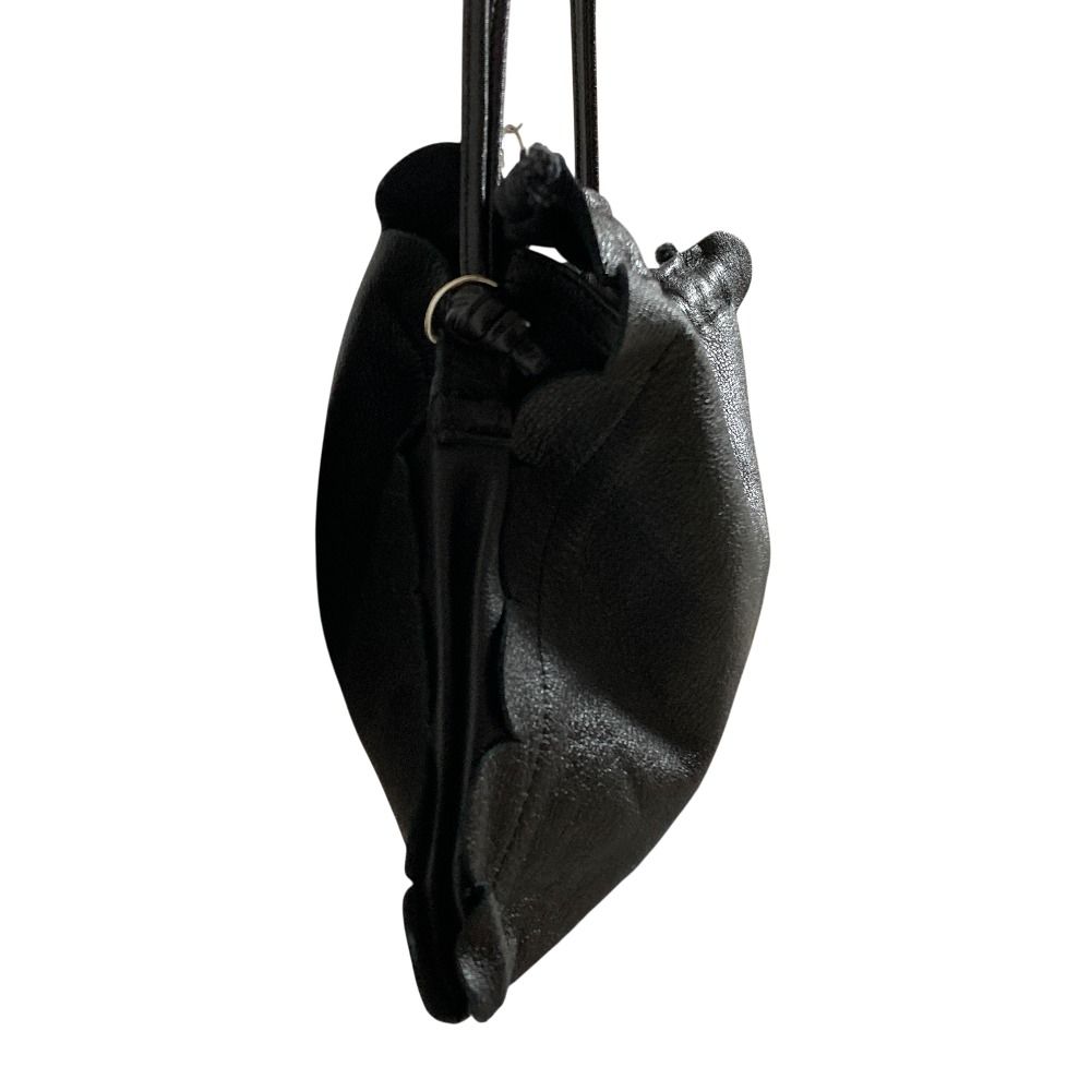 新品同様 LUDLOW ラドロー スカラップ レザー ショルダーバッグ