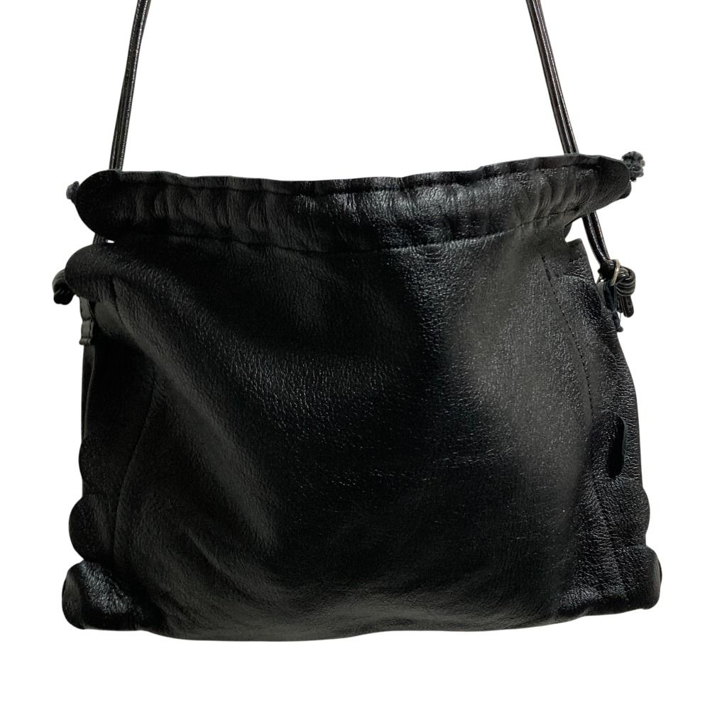 新品同様 LUDLOW ラドロー スカラップ レザー ショルダーバッグ