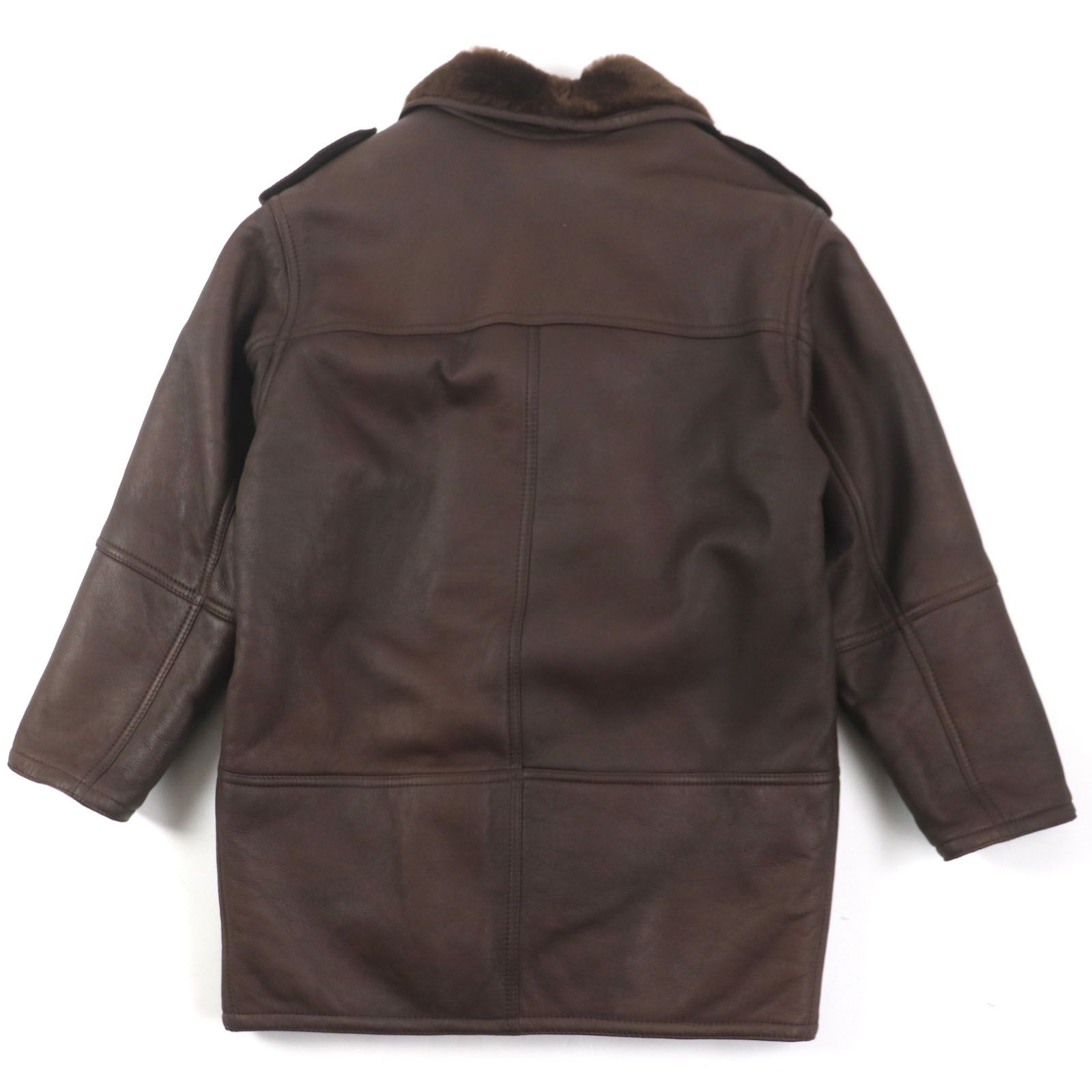 良品▽Nazareno Gabrielli ナザレノガブリエリ shearling 肉厚 ダブル 