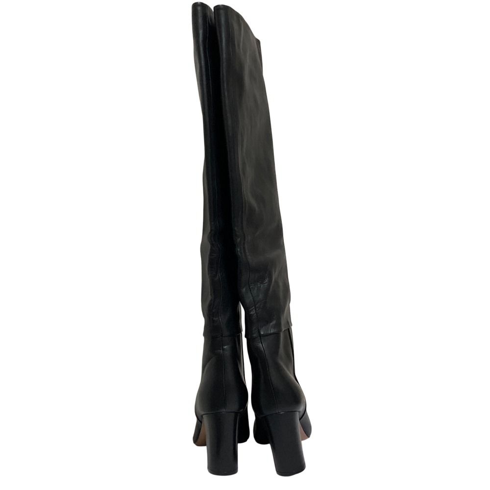 美品 PELLICO ペリーコ レザー スクエアトゥ ロングブーツ サイズ36