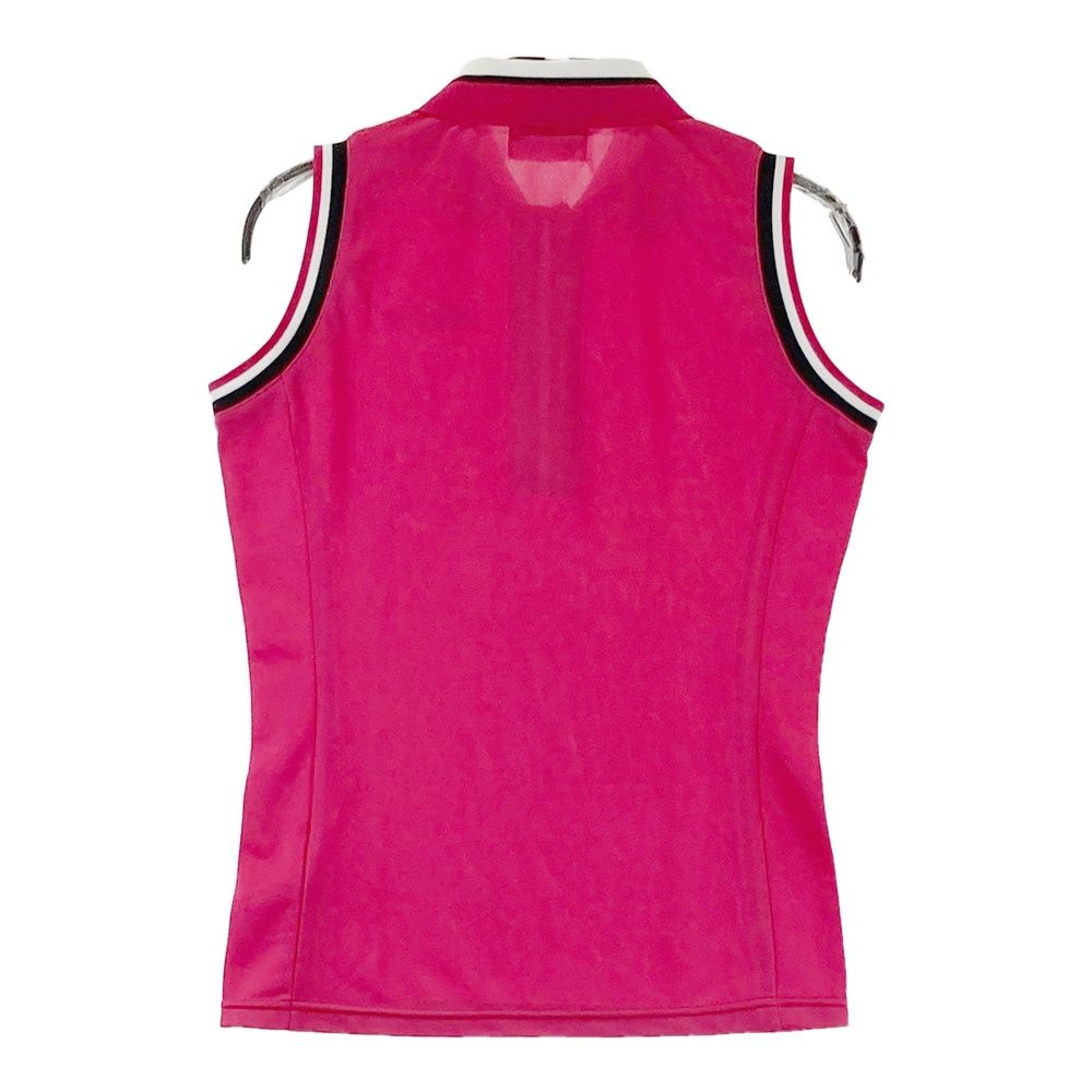 サイズ：S JUN&ROPE ジュン アンド ロペ ノースリーブポロシャツ