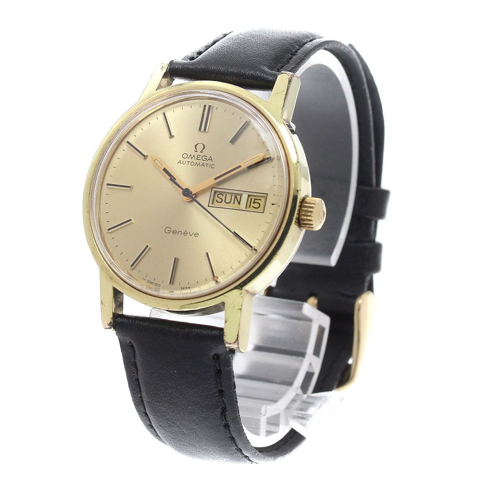  オメガ OMEGA 166.0117 ジュネーブ デイデイト cal.1022 自動巻き メンズ _939835 大人向け 自動巻き時計 腕時計(アナログ)