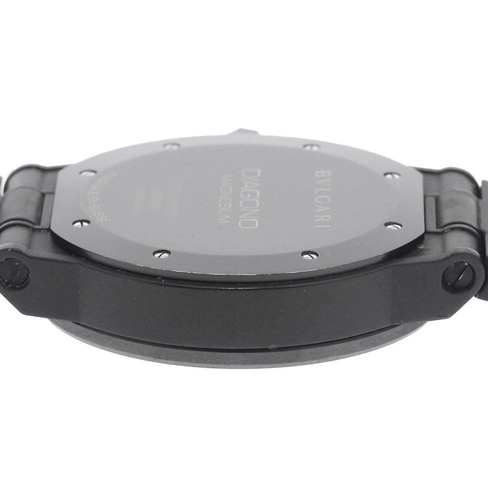  ブルガリ BVLGARI DG42SMCCH ディアゴノ マグネシウム デイト クロノグラフ 自動巻き メンズ 保証書付き_944877 ブラウン系 自動巻き時計 腕時計(アナログ)