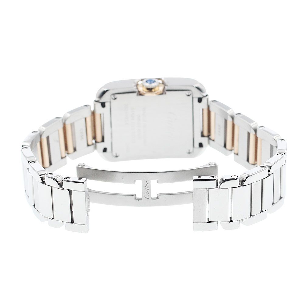 カルティエ CARTIER W5310019 タンクアングレーズSM クォーツ レディース 良品 _877923 カルティエ CARTIER W5310019 タンクアングレーズSM クォーツ