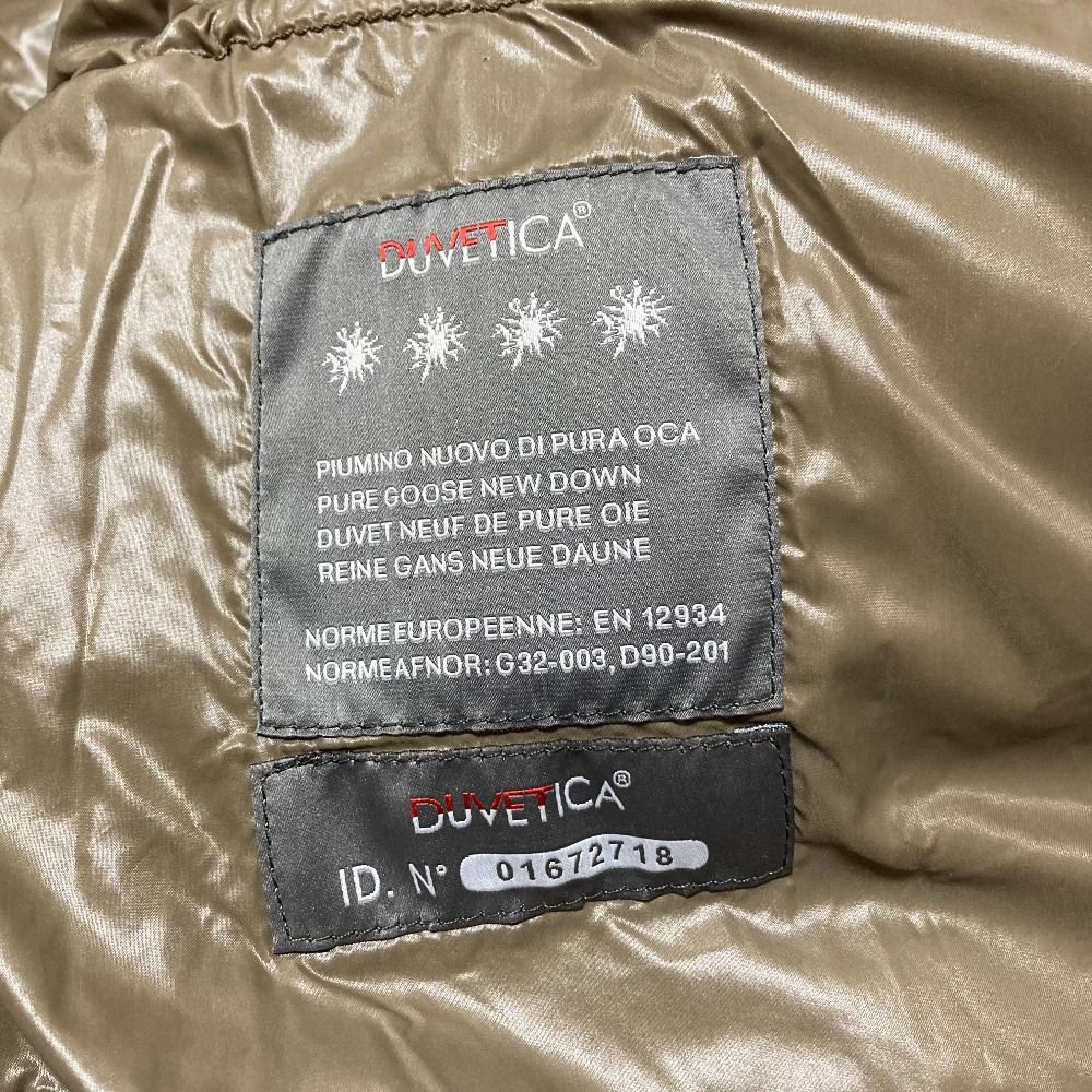 美品 DUVETICA デュベティカ SABIK ファーフード付き ダウンジャケット 