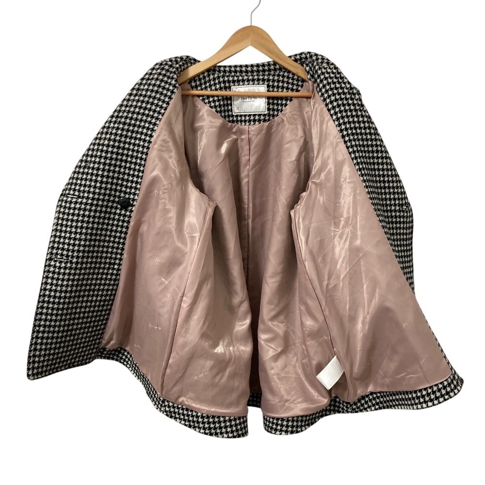 Herlipto Proust Wool-Blend Melton Coat M Her lip to - Her lip to