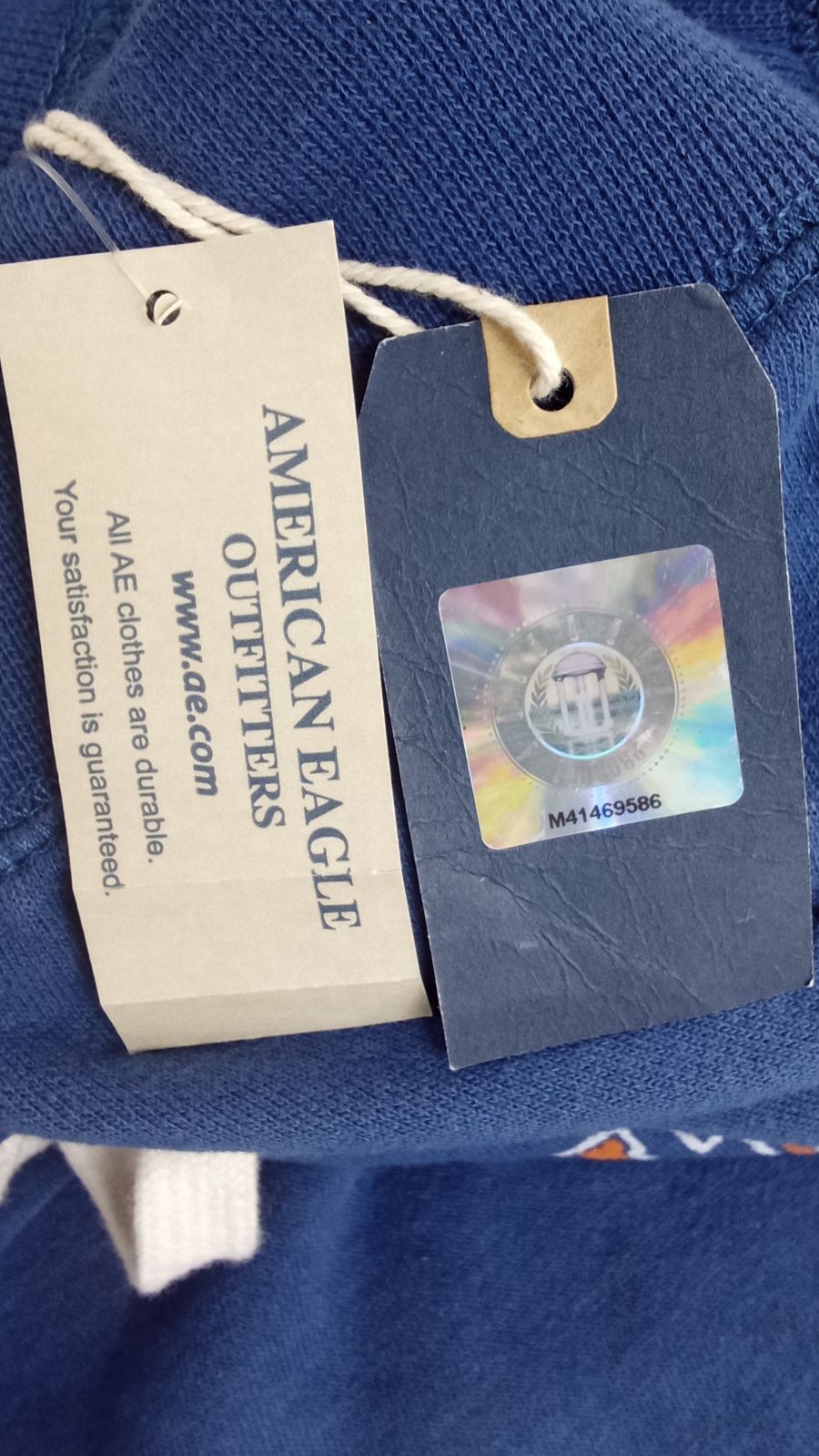 新品タグ付き アメリカンイーグル フロリダゲーターズ裏ボアスウェット