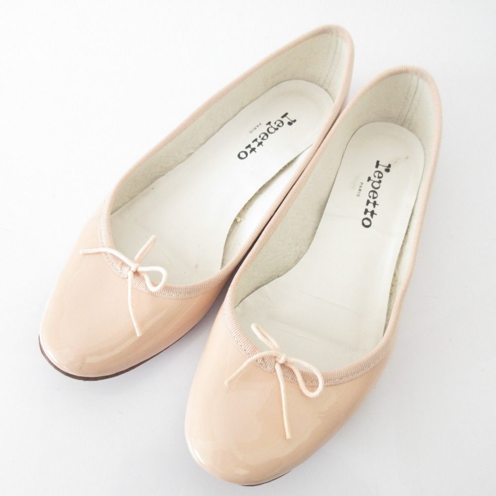 良品 Repetto レペット CENDRILLON サンドリオン パテント バレリーナ