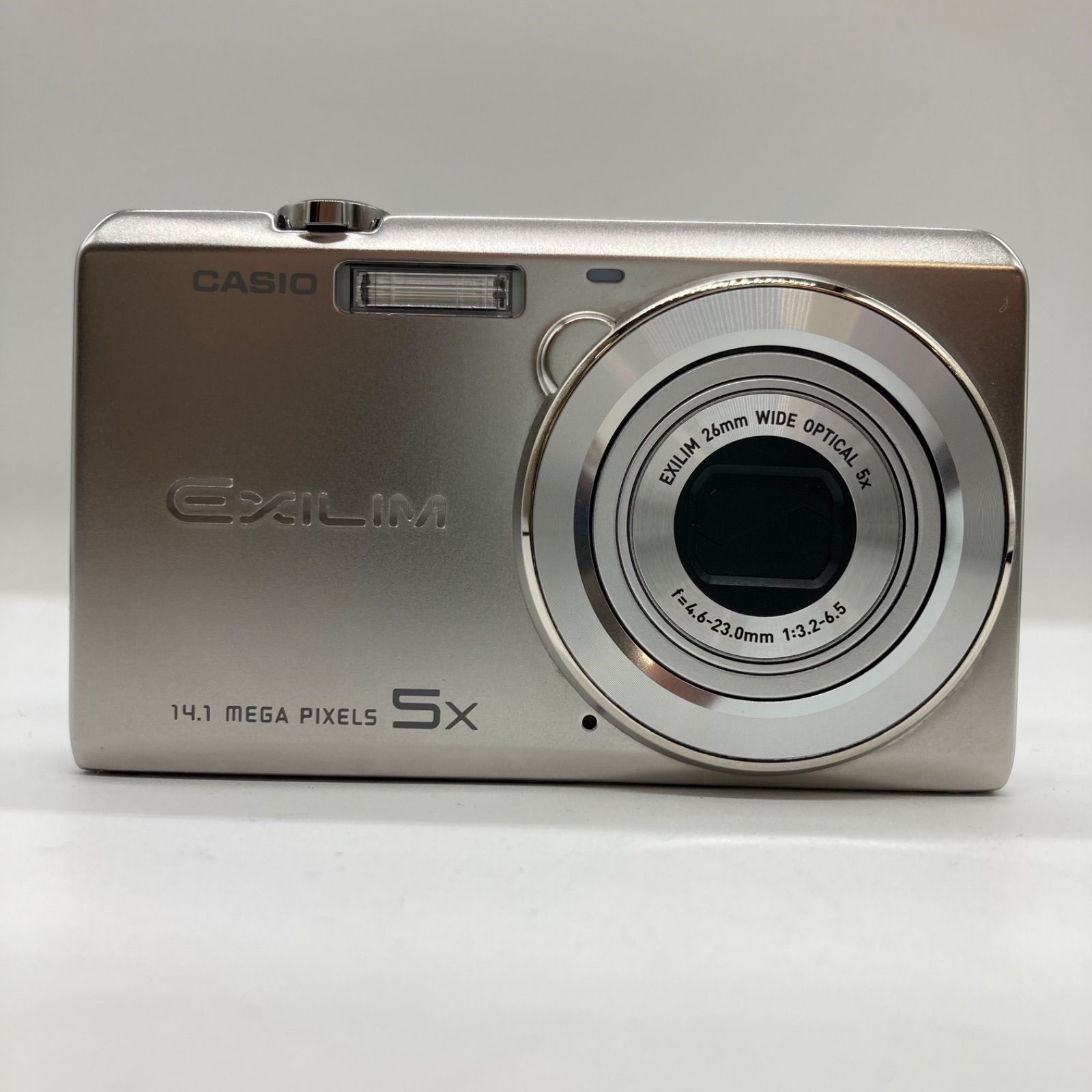UA616【動作未確認】CASIO デジタルカメラ EXILIM EX-ZS10 シルバー