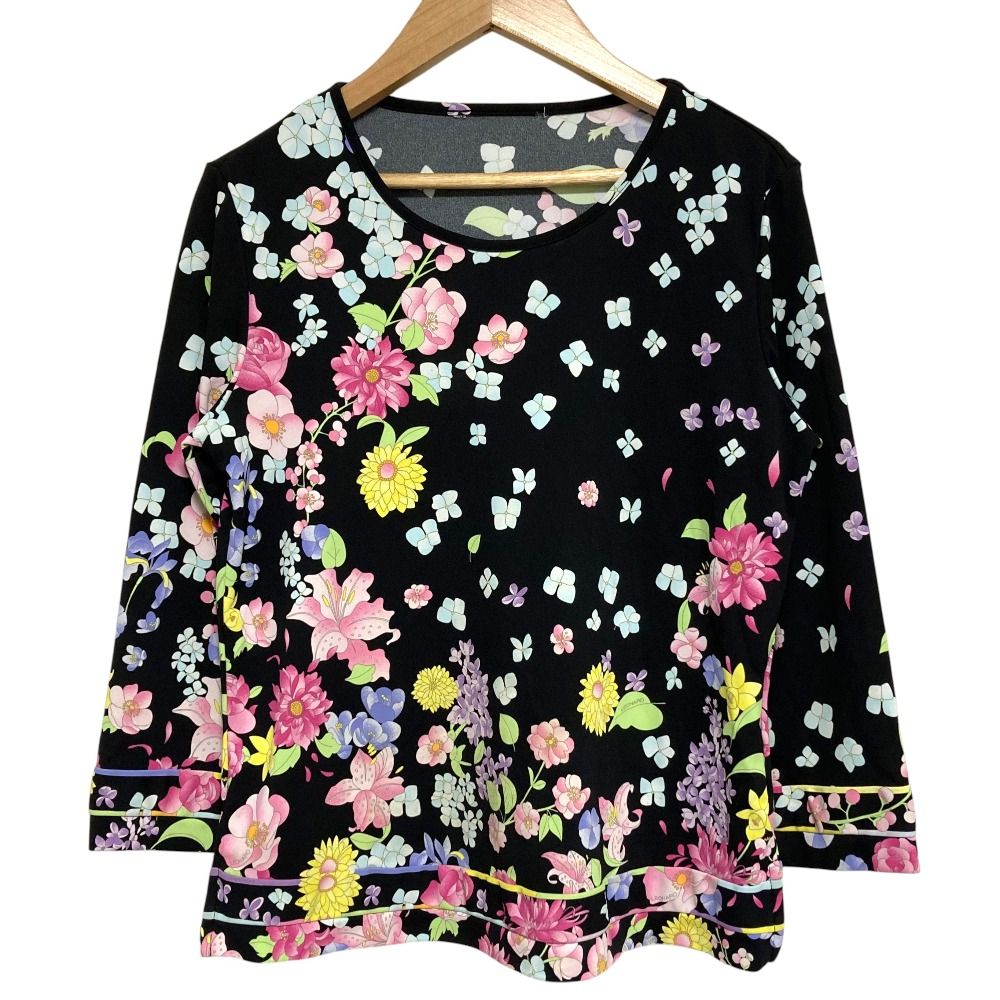 良品 LEONARD SPORT レオナールスポーツ フラワープリント ストレッチ