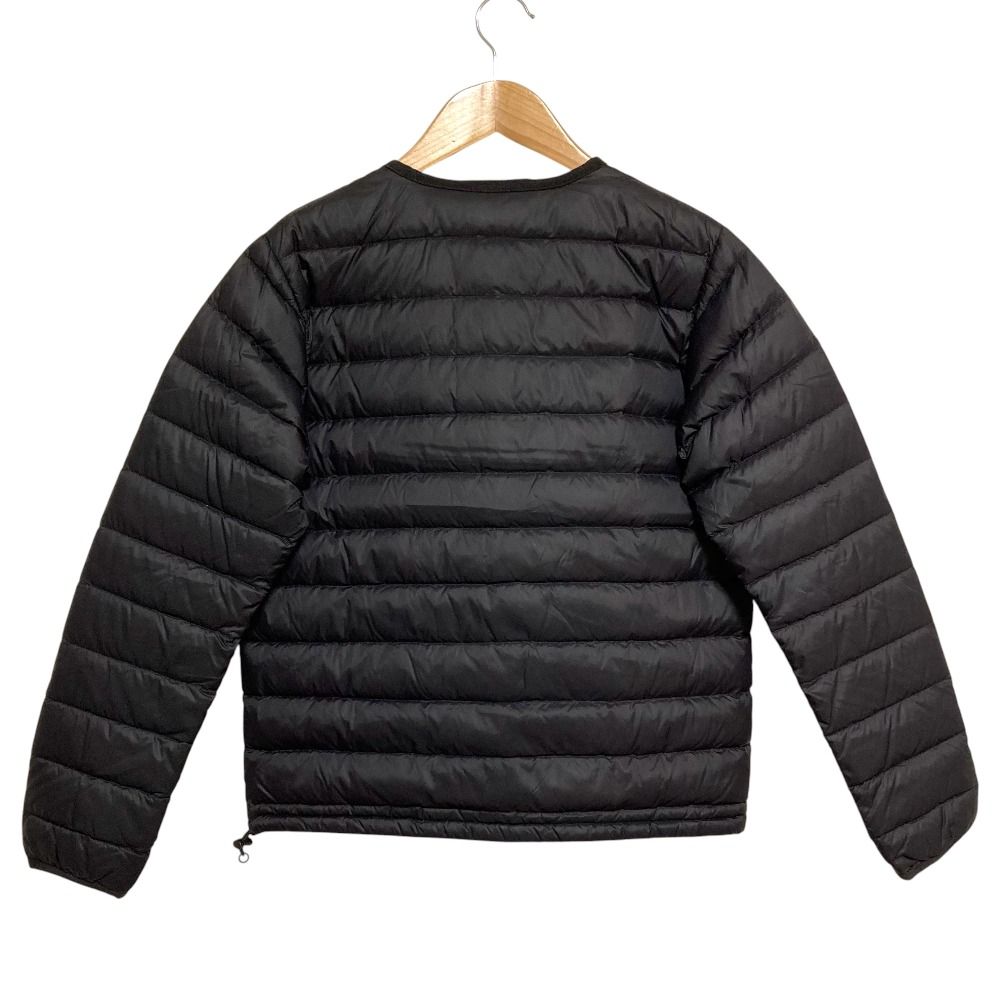 美品 DANTON ダントン Crew Neck Inner Down Jacket ノーカラー