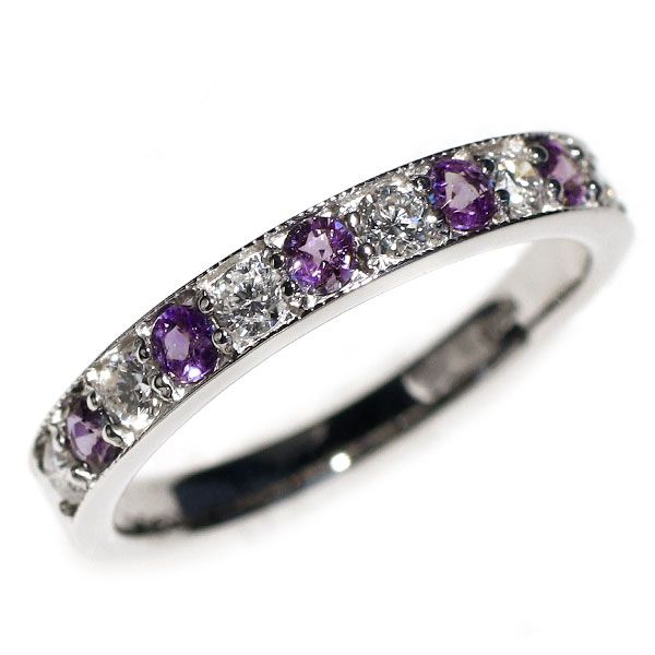 希少 Pt900 アレキサンドライト ダイヤモンド リング 0.26ct D0.26ct