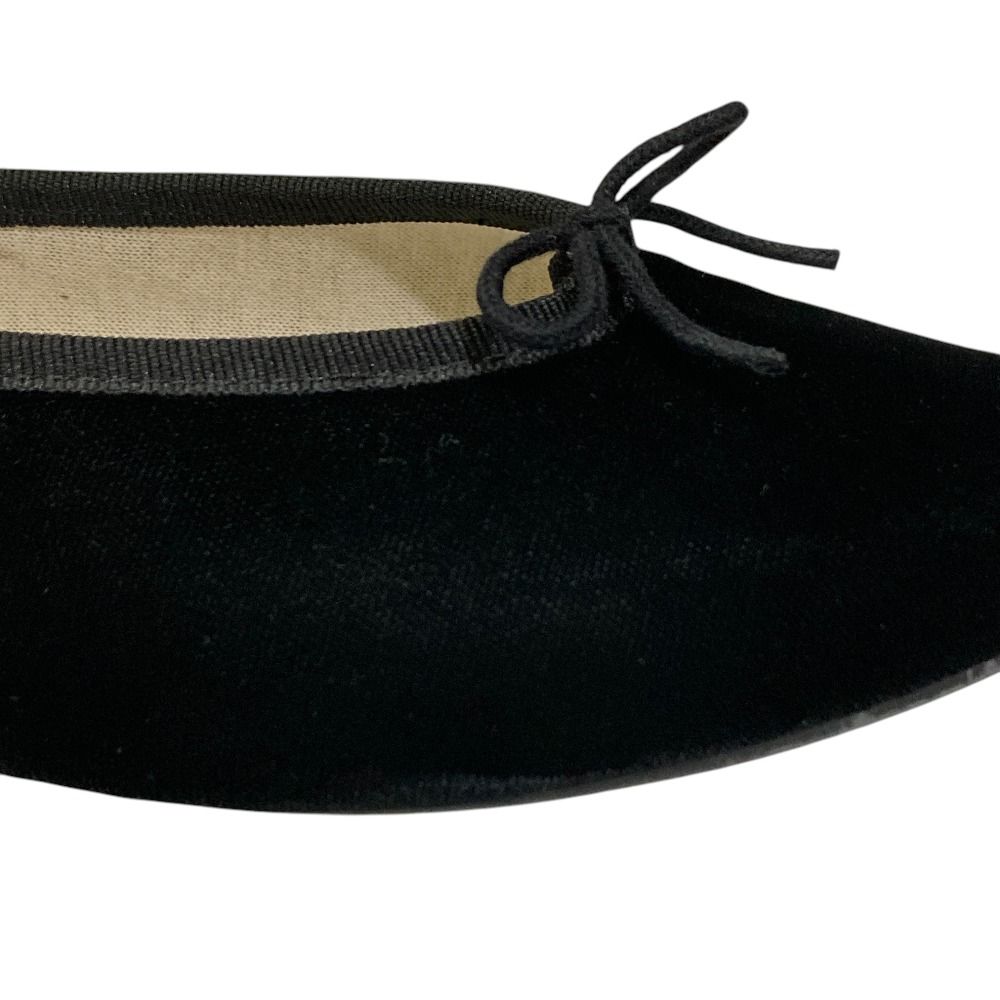 美品 repetto レペット Lilouh バレエ フラットシューズ ベロア F34 22.0cm相当 ブラック レディース 古着 中古 USED repetto（レペット） 美品 Lilouh バレエ フラットシューズ ベロア F34
