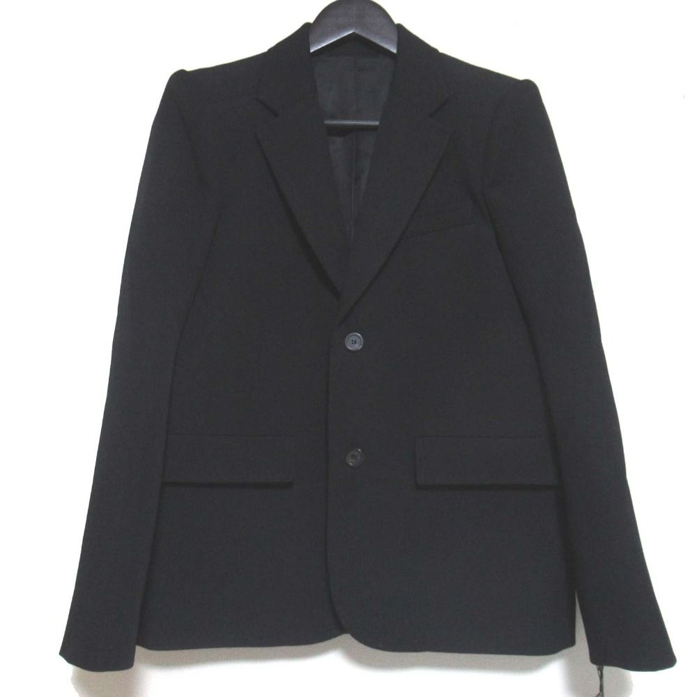 美品 BALENCIAGA バレンシアガ パワーショルダー シングル テーラード 