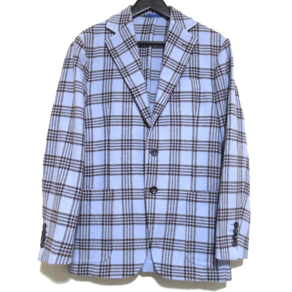 セール，大得価 美品 Sartorio サルトリオ チェック柄 フランネル