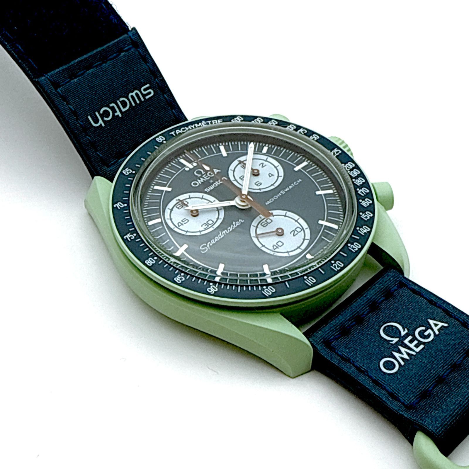 A126【箱入り・ほぼ未使用品】OMEGA x SWATCH MOONSWATCH 「Mission on 