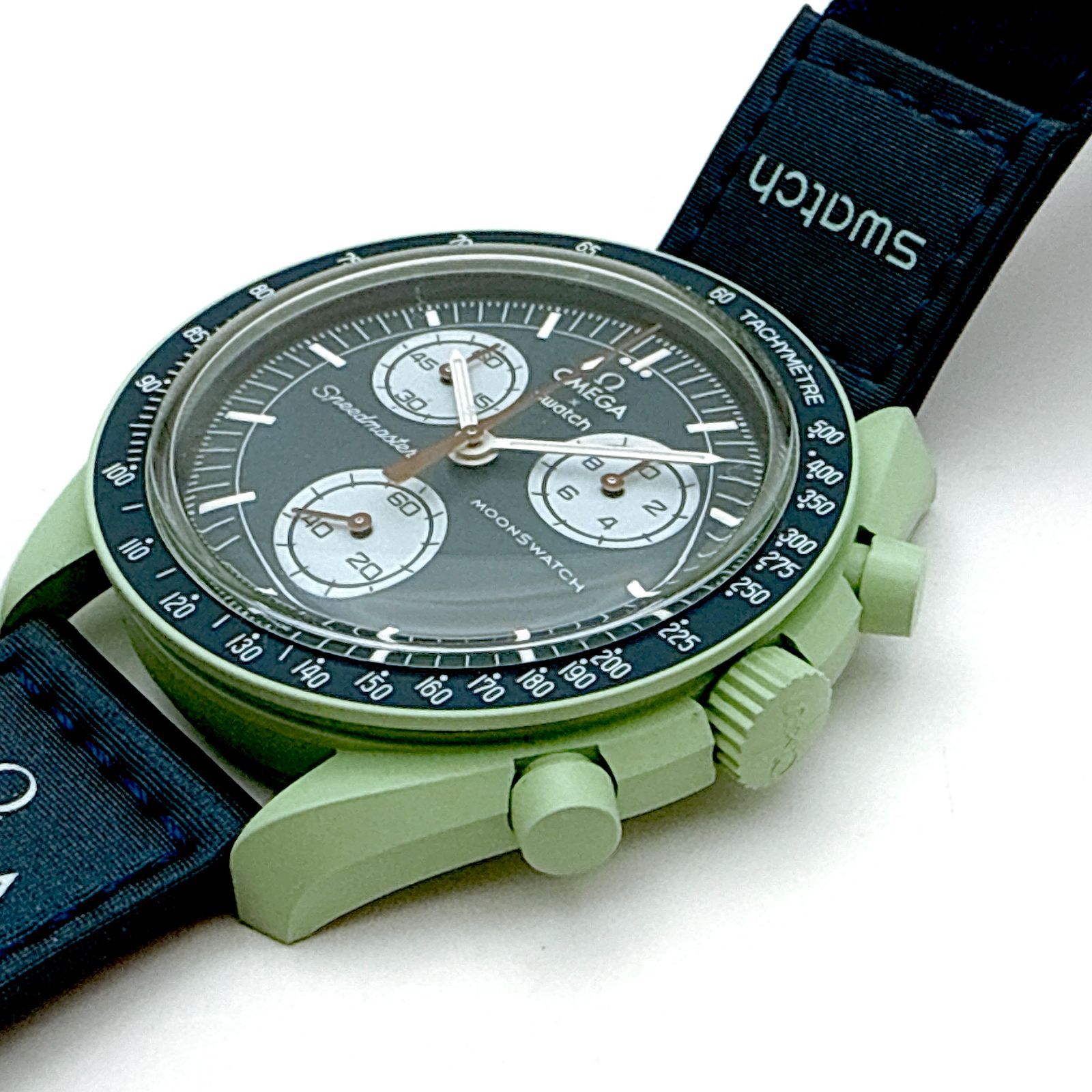 A126【箱入り・ほぼ未使用品】OMEGA x SWATCH MOONSWATCH 「Mission on