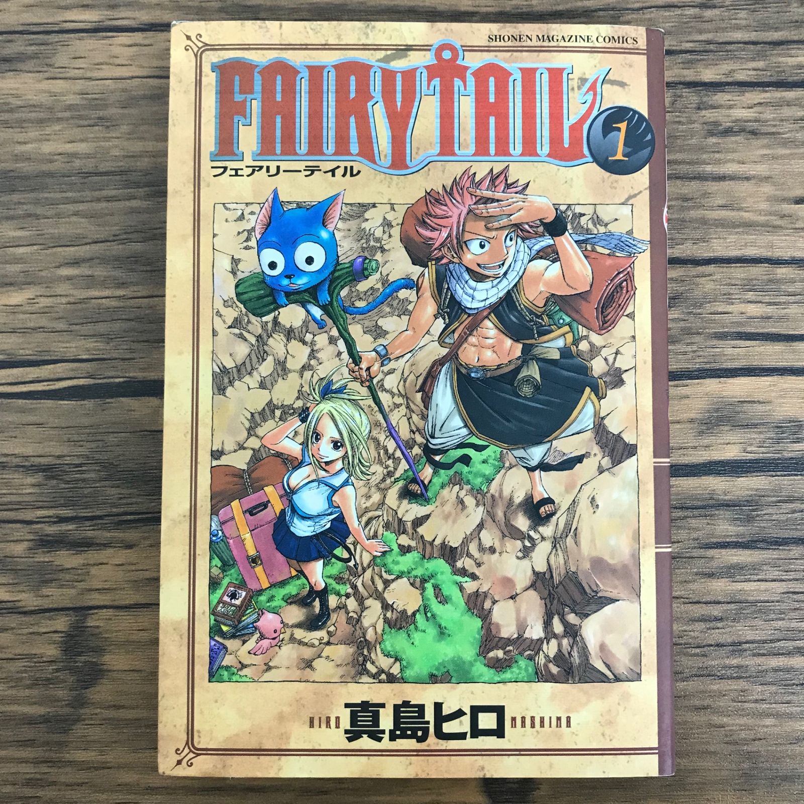 FAILYTAIL フェアリーテイル 1巻/【作者】真島ヒロ/GF-0226017158-YP