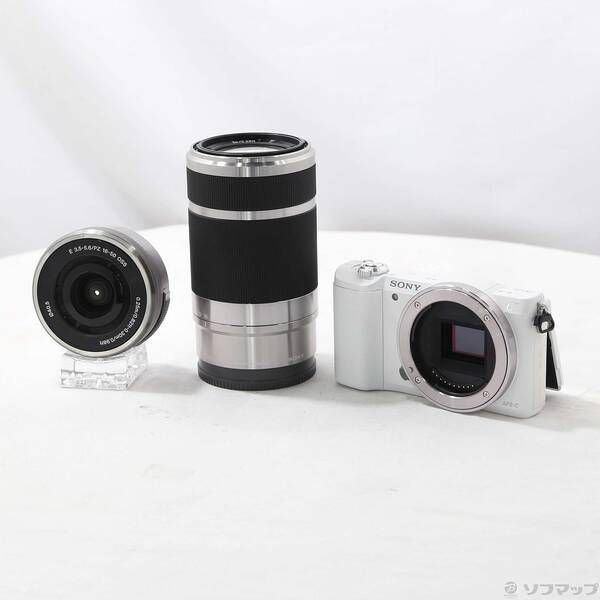 ソフマップ 〔中古品〕 α5100 ダブルズームレンズキット ホワイト ILCE
