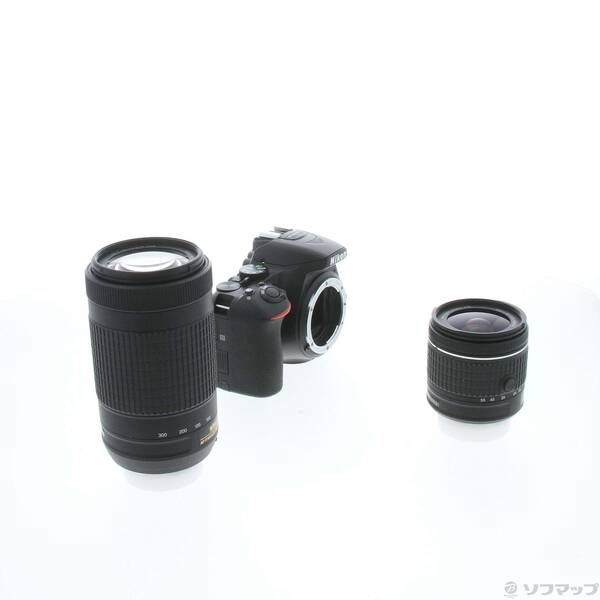 ソフマップ 〔中古品〕 NIKON D5600 ダブルズームキット ブラック【262