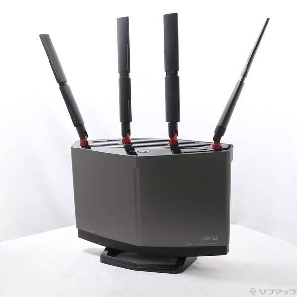 BUFFALO WXR-6000AX12S 中古無線LANルーター Bランク - メルカリ