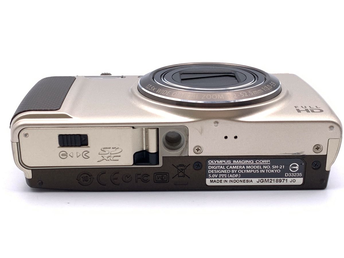 中古】 【良品】 オリンパス SH-21 シャンパンゴールド - メルカリ