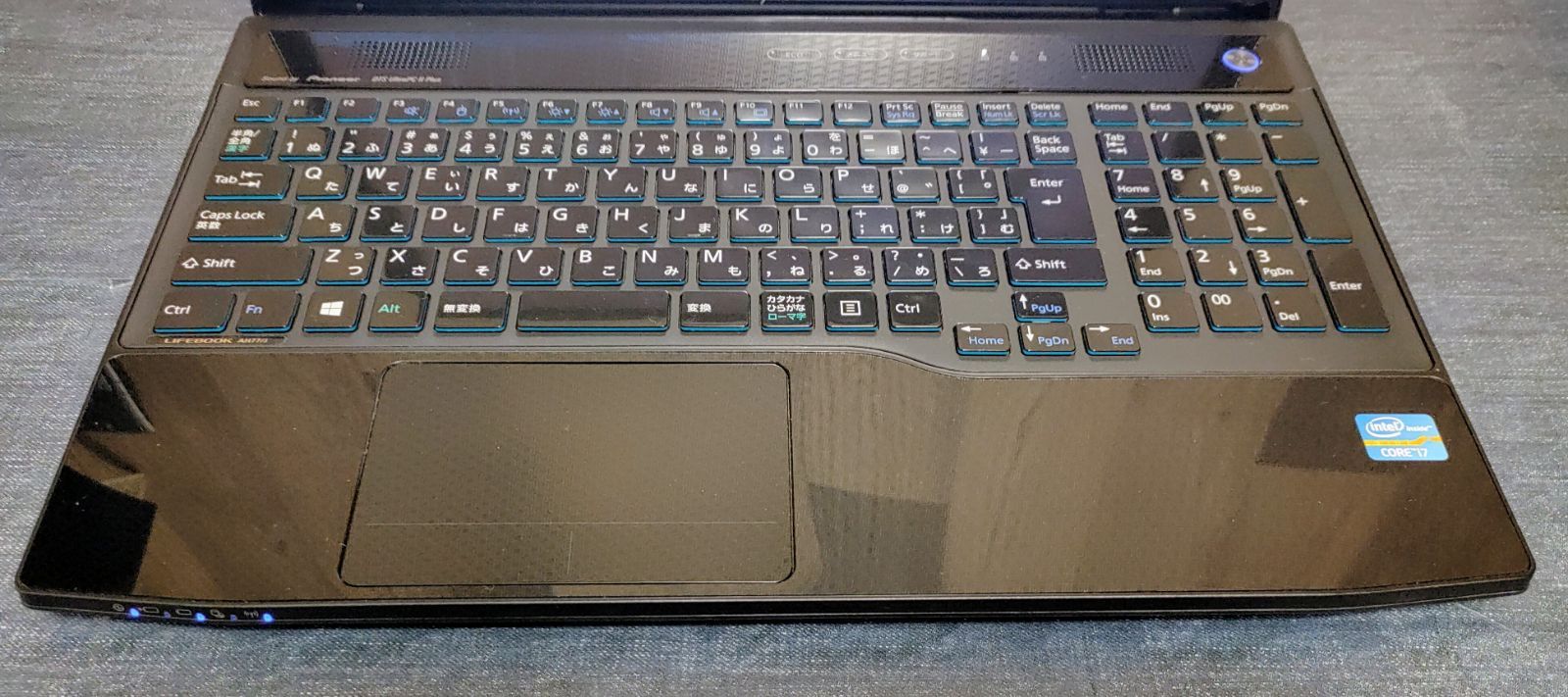 FUJITSU LIFEBOOK Corei7 メモリ8GB SSD256GB バッテリー良好
