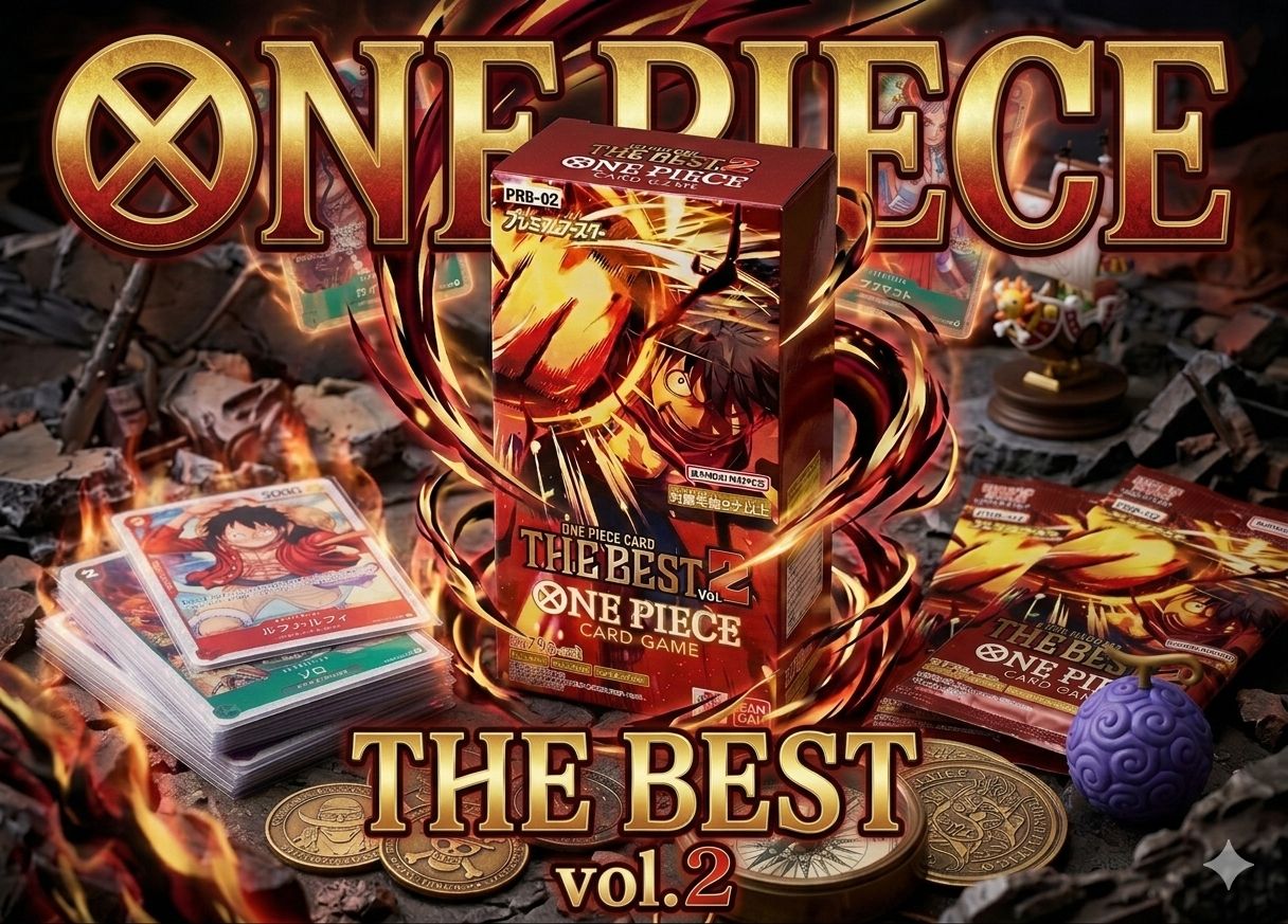 ✓【新品未開封テープ付き】ONE PIECE ワンピースカードゲーム THE
