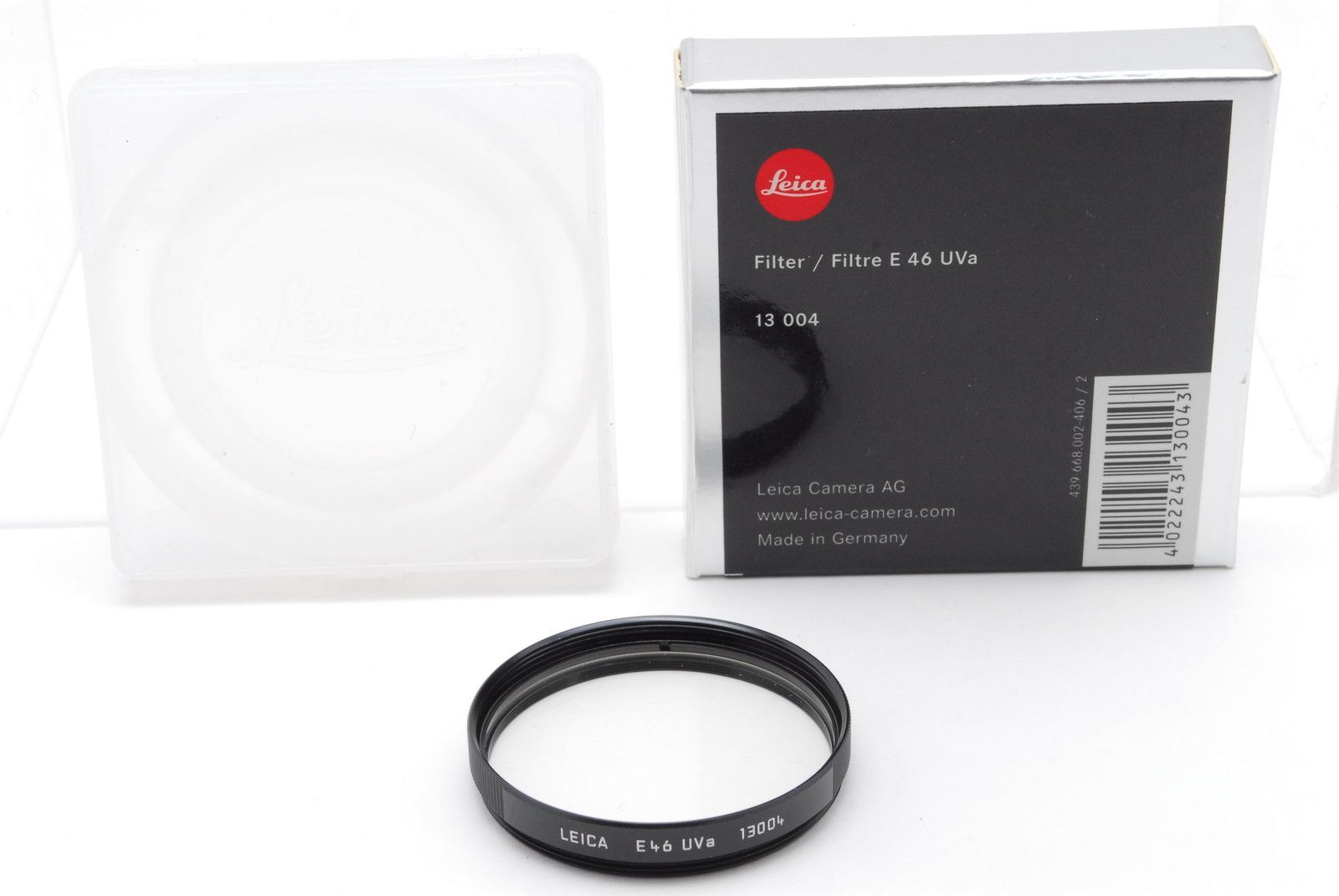 ほぼ未使用】ライカ フィルター Leica E46 UVa 46mm Filter 13004