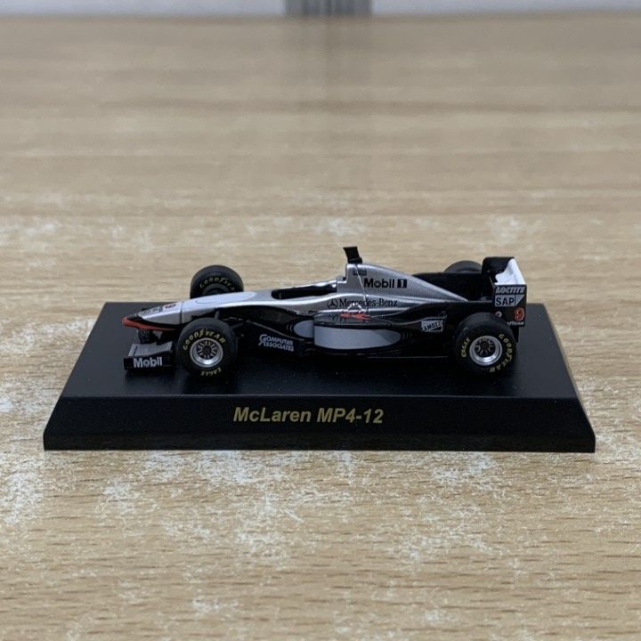 △01)【1点限り!】【カード付き】マクラーレン MP4-12 ミニカー