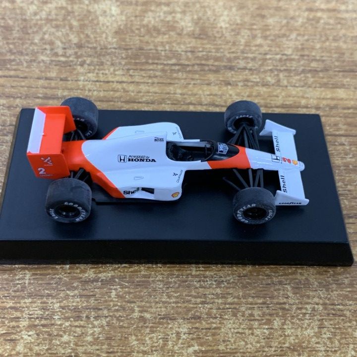 △01)【1点限り!】【カード付き】マクラーレン MP4/5 No.2 ミニカー