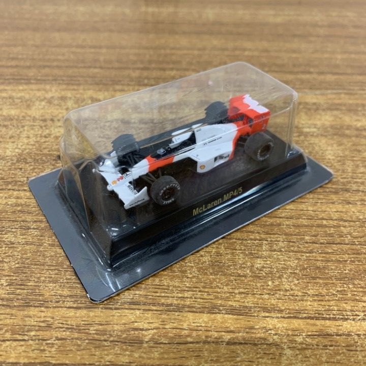 △01)【1点限り!】【カード付き】マクラーレン MP4/5 No.2 ミニカー