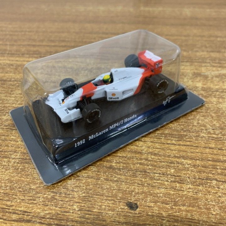 △01)【1点限り!】【セナコレ版・カード付き】マクラーレン MP4/7