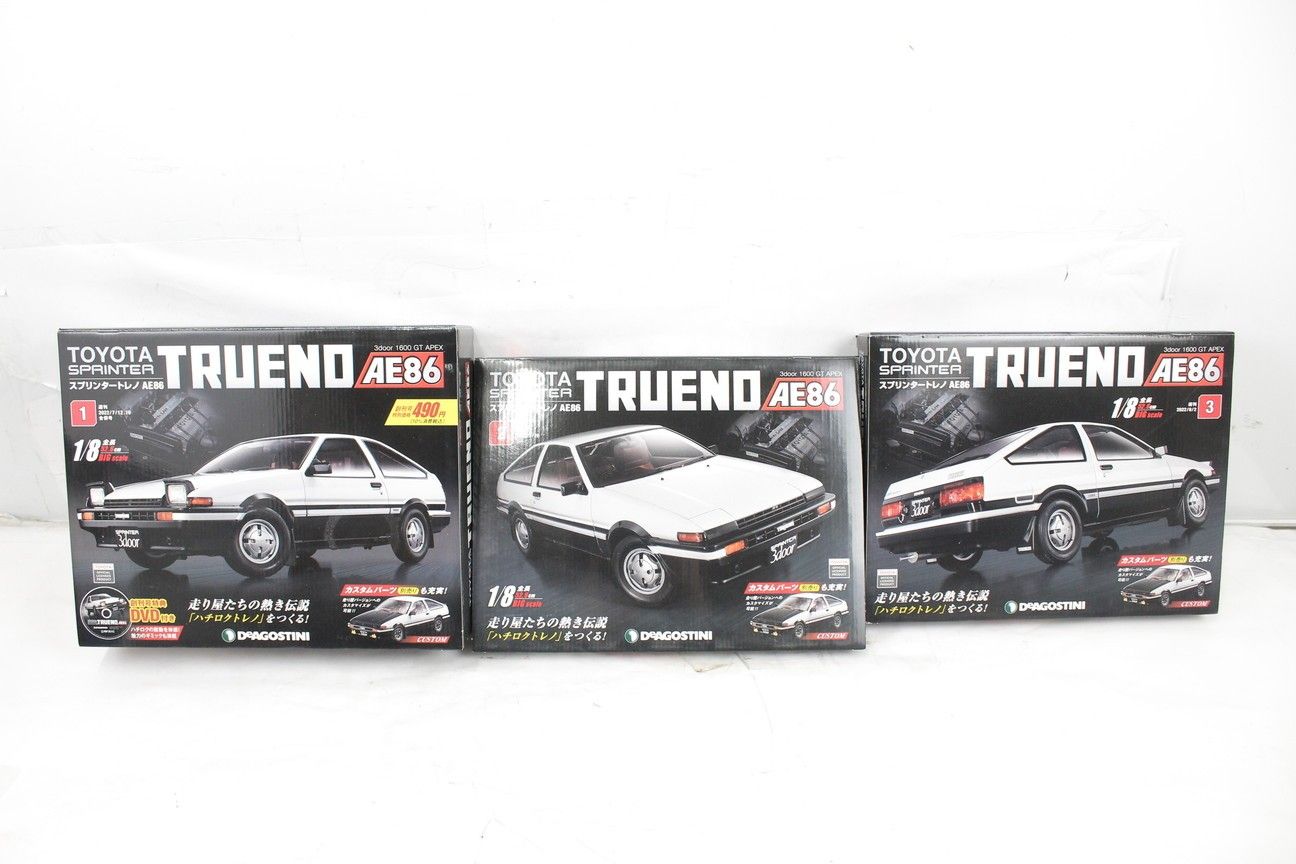 未組立 デアゴスティーニ トヨタ スプリンター トレノ AE86 1-110巻