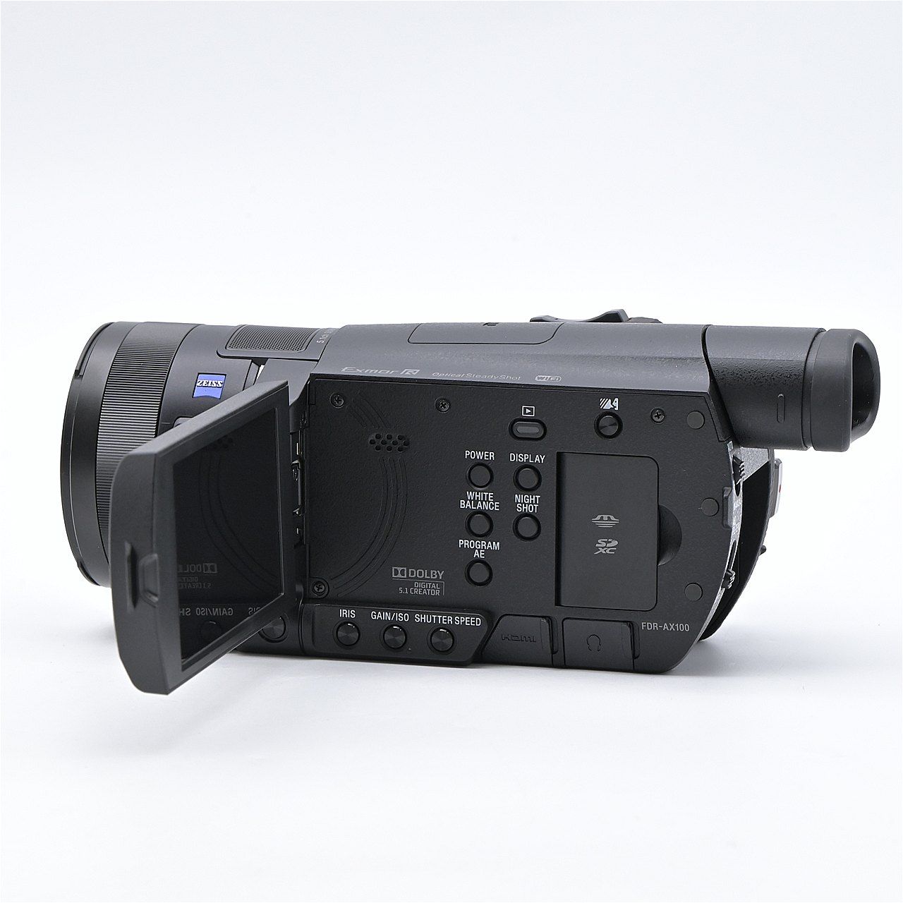 SONY ソニー デジタル4Kビデオカメラレコーダー FDR-AX100 ブラック