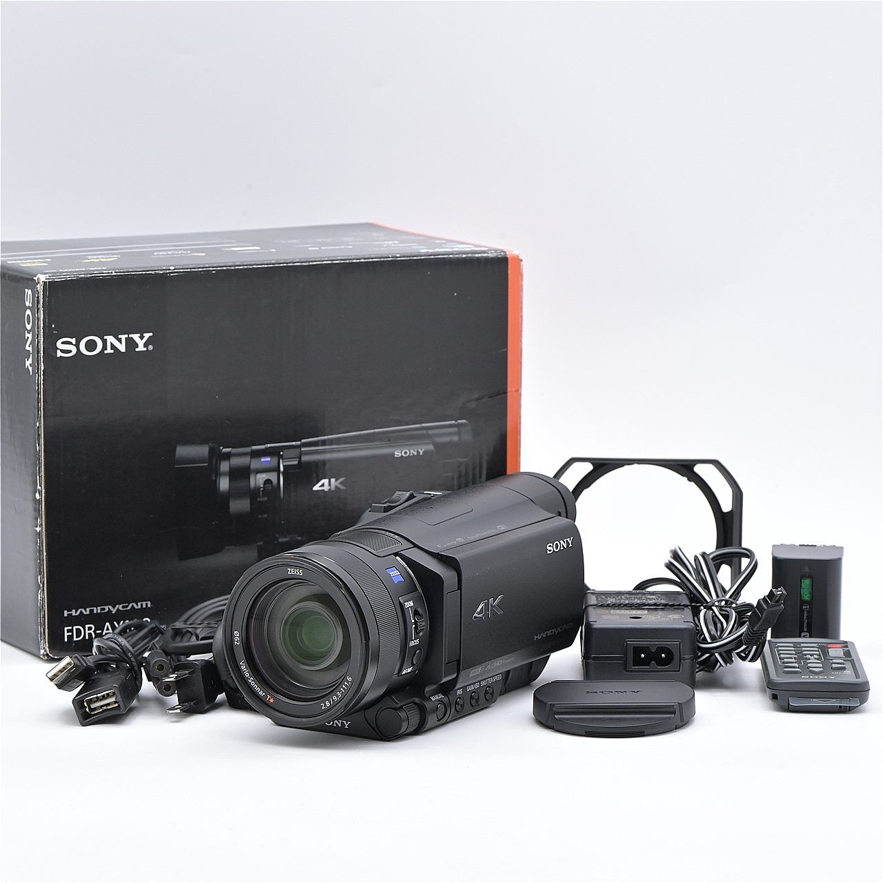 SONY ソニー デジタル4Kビデオカメラレコーダー FDR-AX100 ブラック