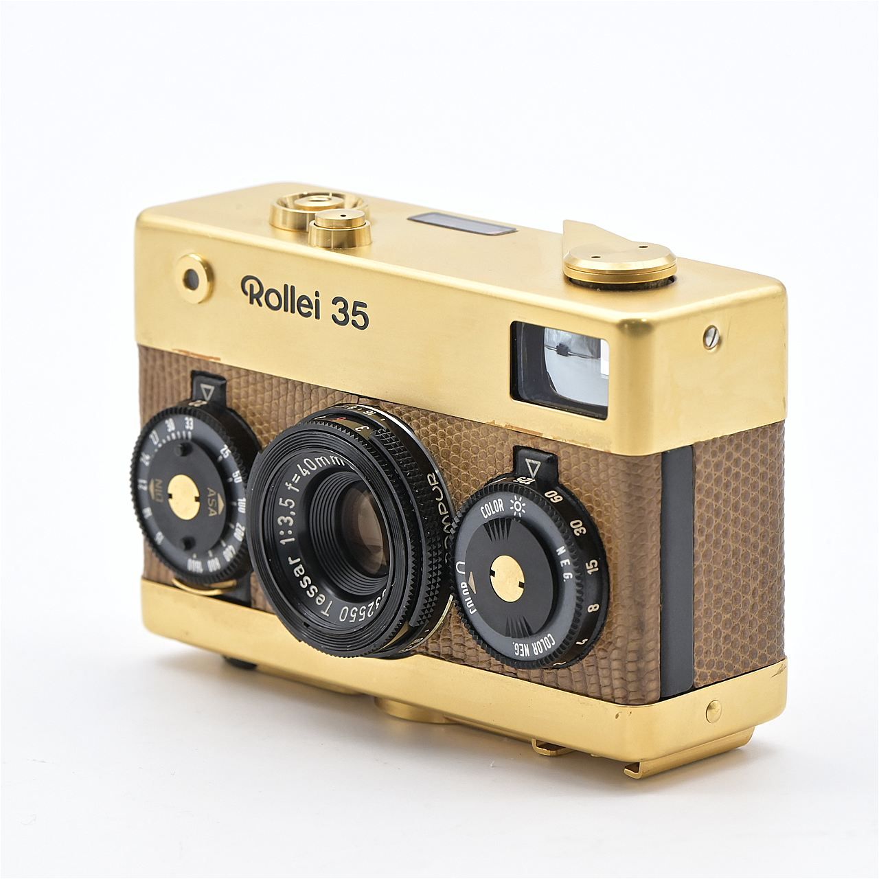 Rollei ローライ 35 ゴールド Tessar 40mm f/3.5 50周年 初期 ドイツ製