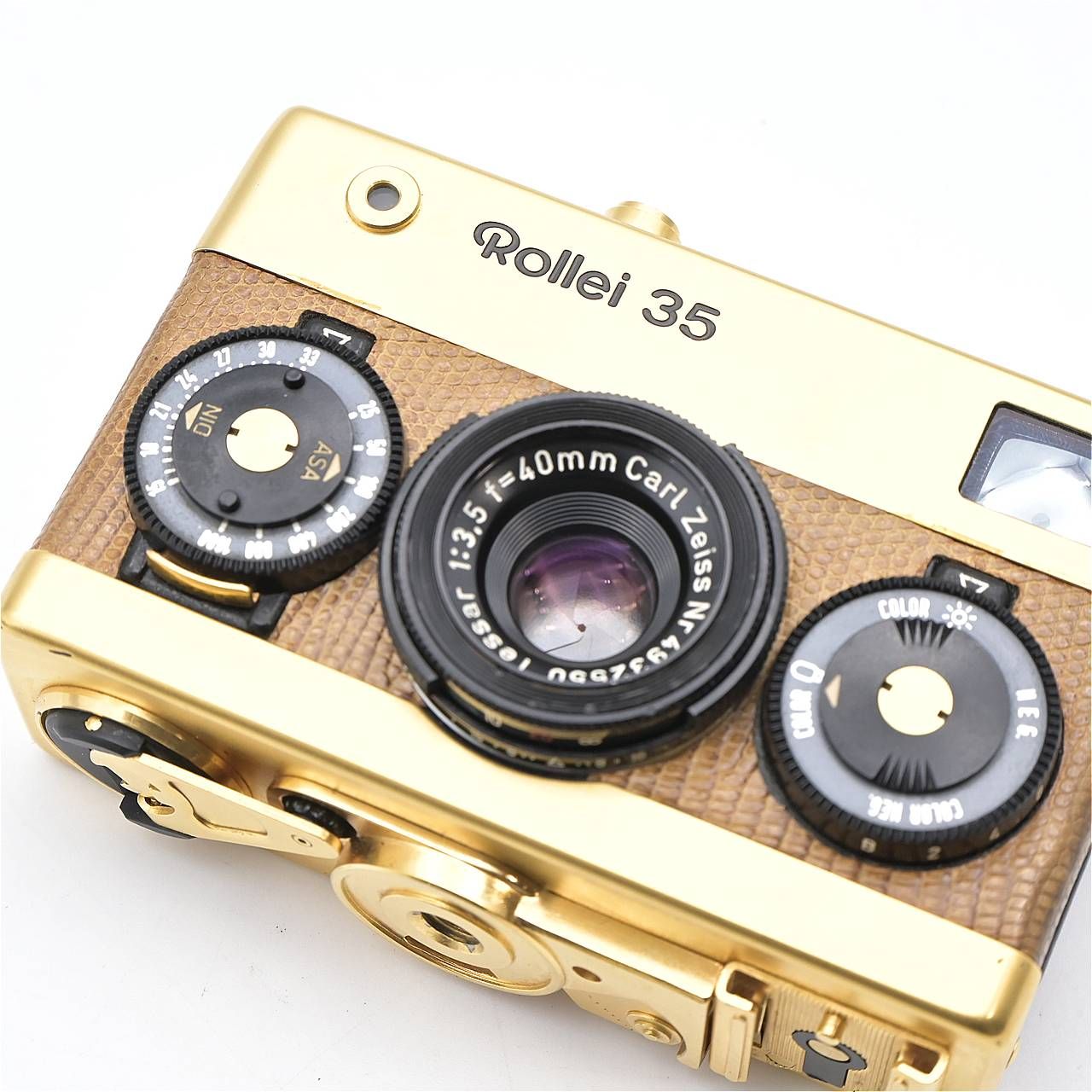 Rollei ローライ 35 ゴールド Tessar 40mm f/3.5 50周年 初期 ドイツ製