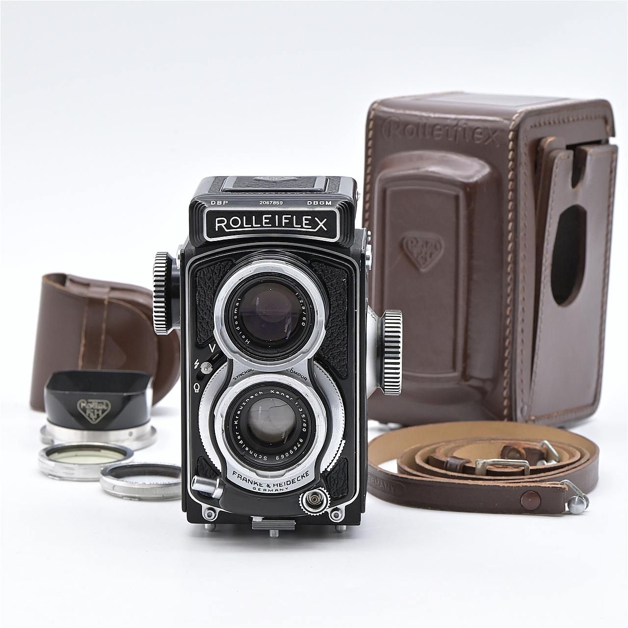 Rollei ローライ ROLLEIFLEX 4×4 Baby 戦後 ベビーローライ ブラック