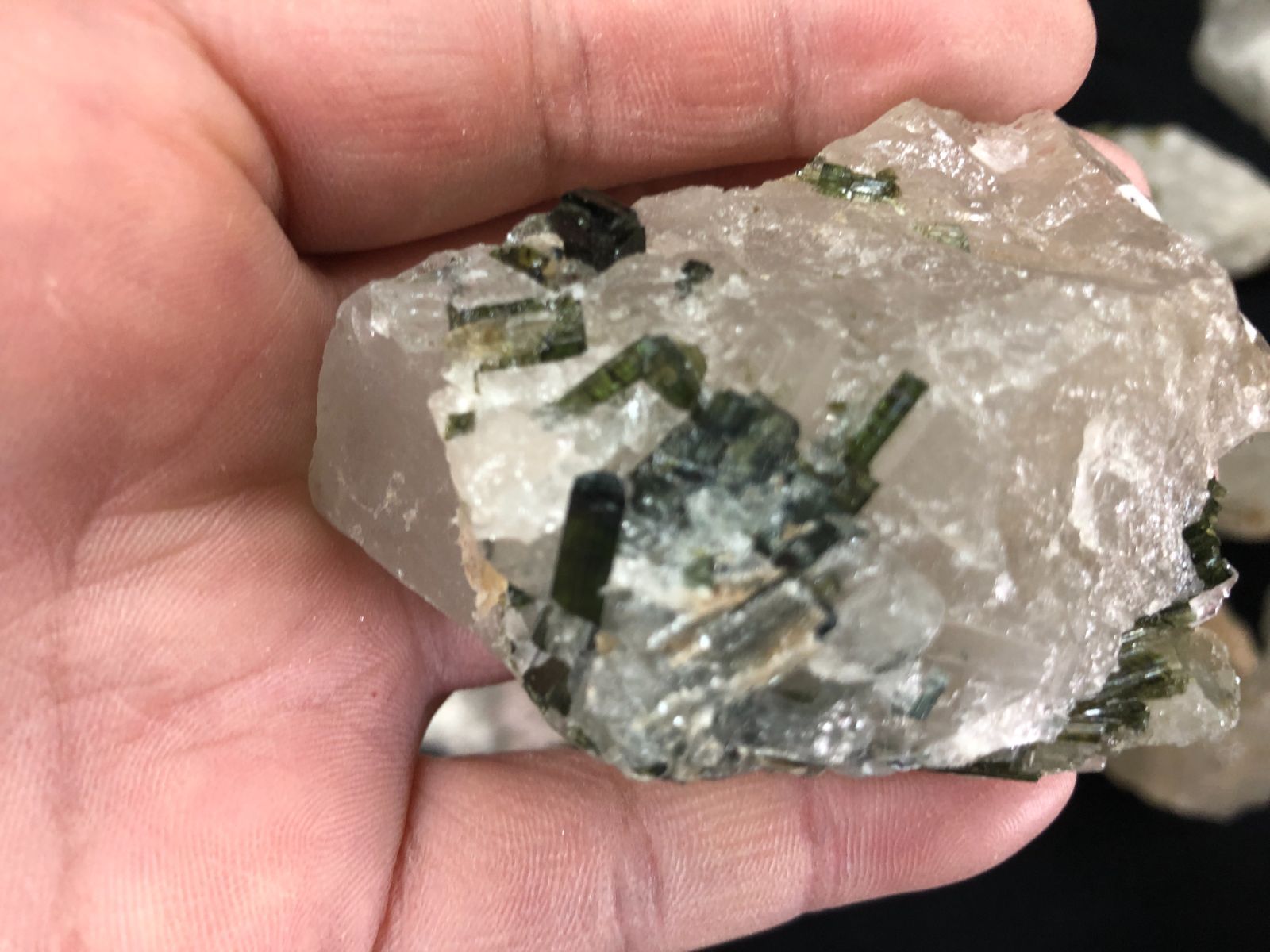 ピンク＆グリーントルマリン原石BOX|ブラジル産