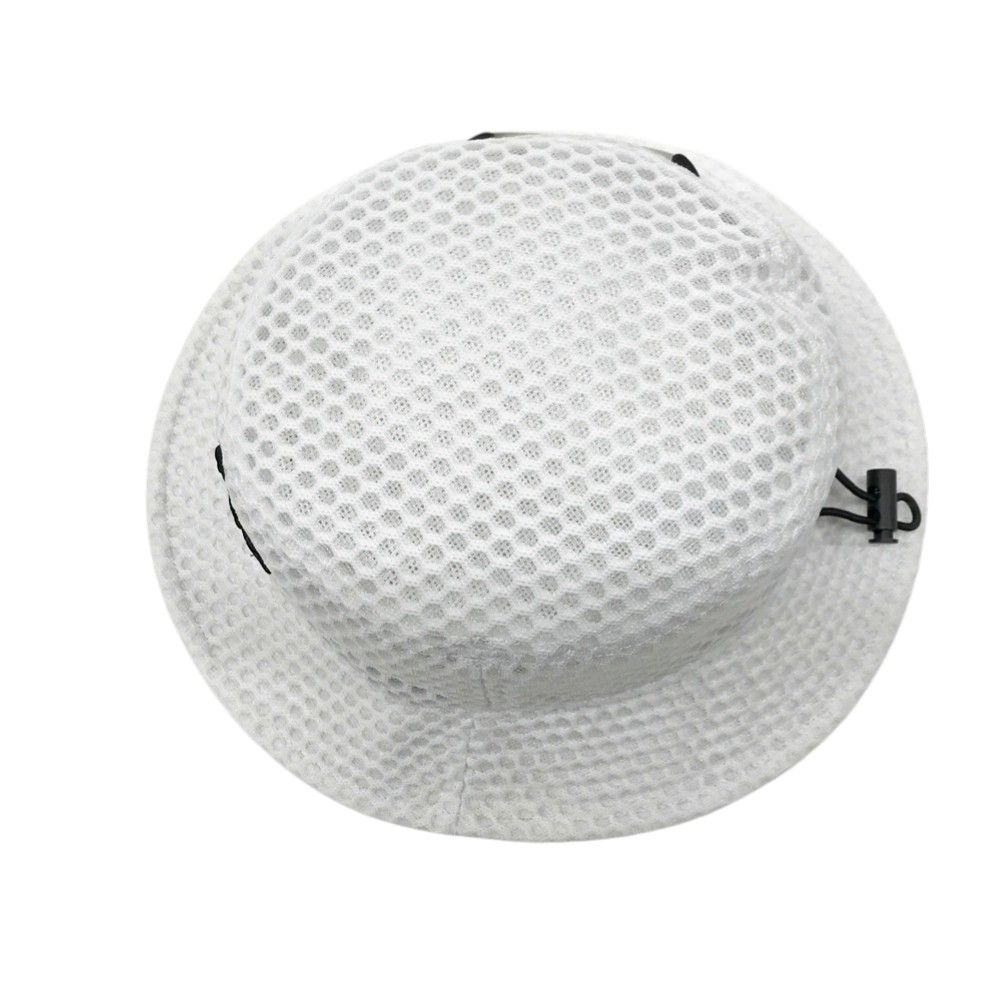 DECEMBERMAY ディセンバーメイ メッシュ バケットハット ホワイト系